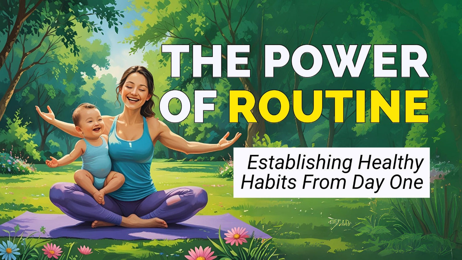 The Power of Routine: Establishing Healthy Habits From Day One