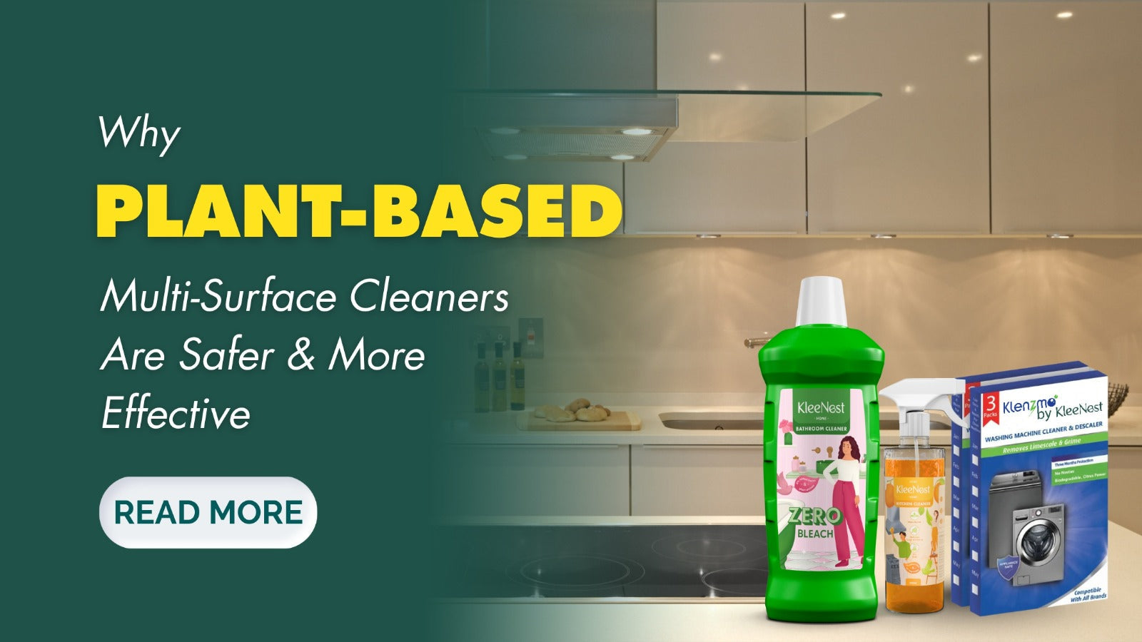 Why Plant-Based Multi-Surface Cleaners Are Safer & More Effective