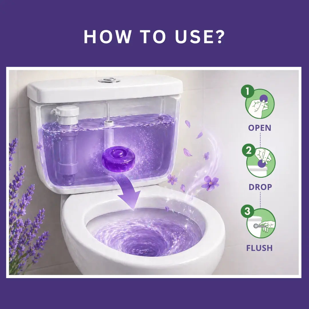 In-Cistern Toilet Cleaner Blocks – 200+ Flushes, 2pc