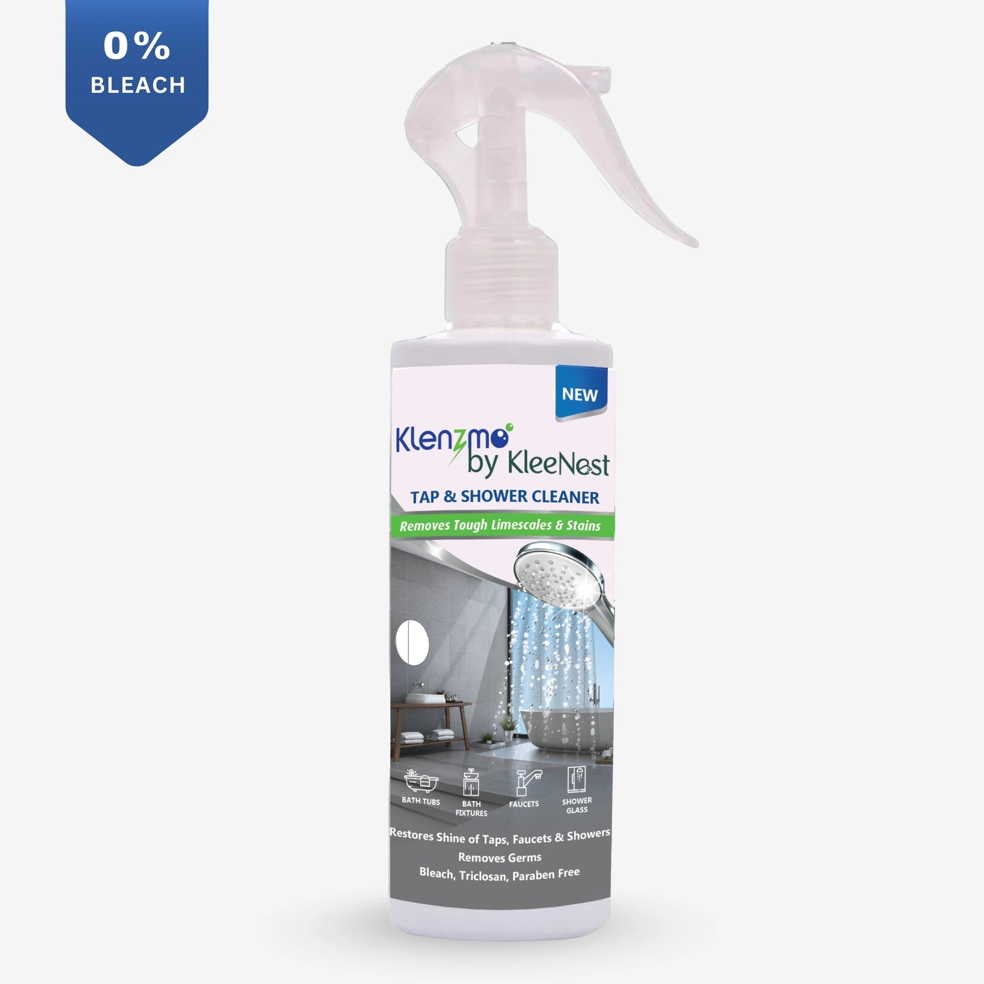 Tap & Shower Head Cleaning Liquid Spray | Hard Water Stain Remover - 270ml