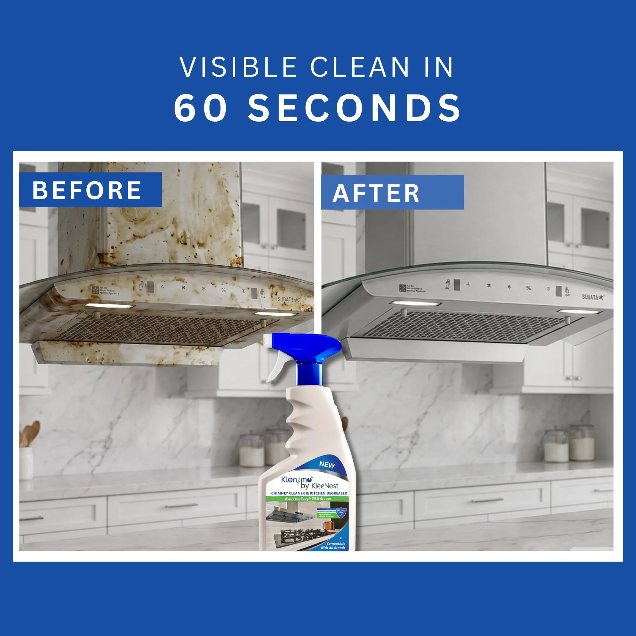 Kitchen Chimney Cleaner and Degreaser - 400ml