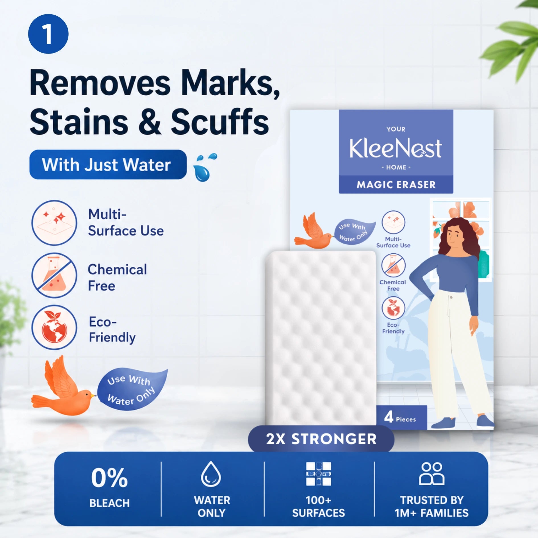 Magic Eraser - Multi Purpose Cleaning Sponge