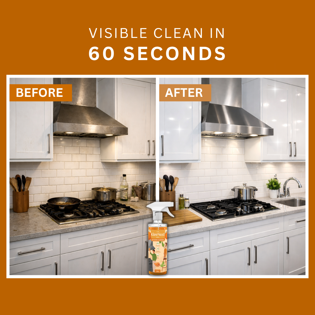 Kleenest Kitchen Cleaner & Degreaser Spray Pack of 2