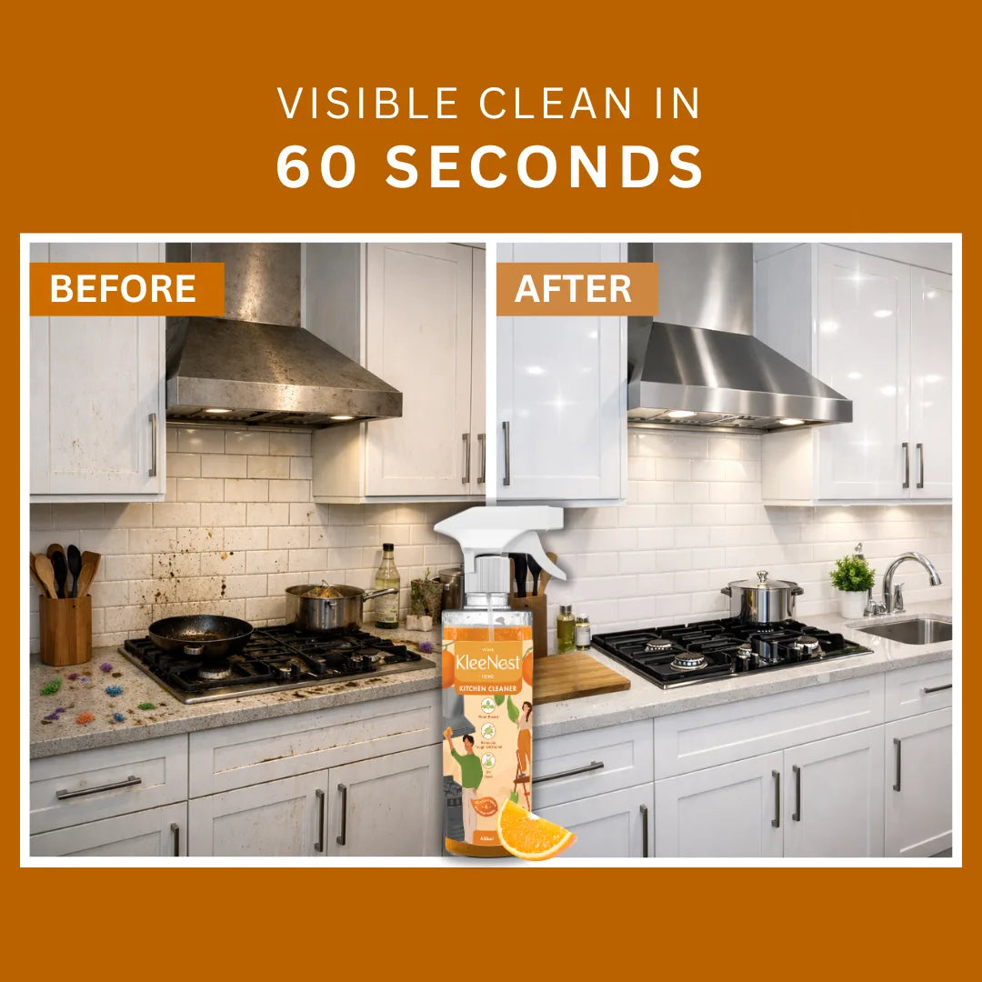 Kleenest Kitchen Cleaner & Degreaser Spray – 450ml