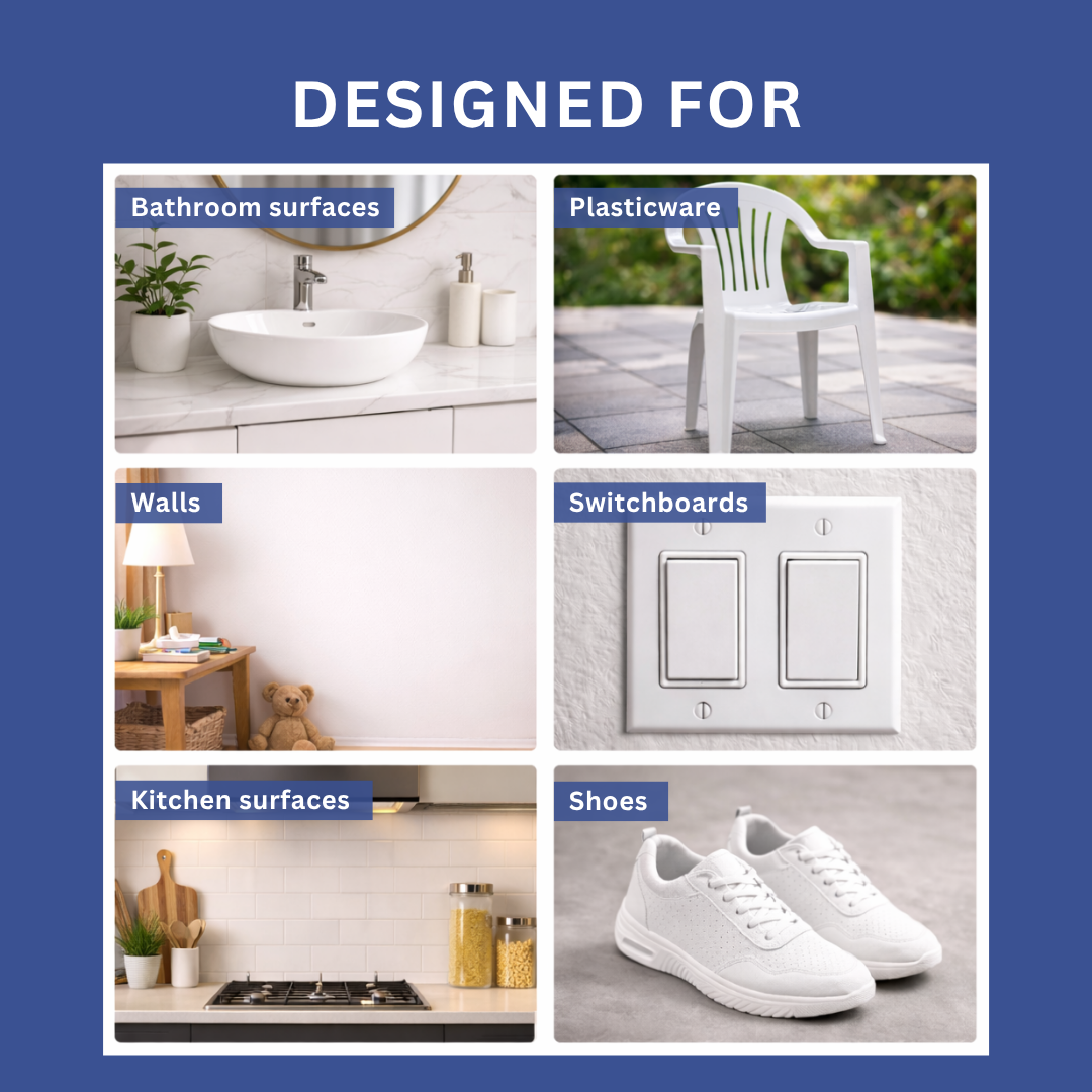 Magic Eraser - Multi Purpose Cleaning Sponge | Chemical-Free | Removes Stains & Marks PACK OF 2