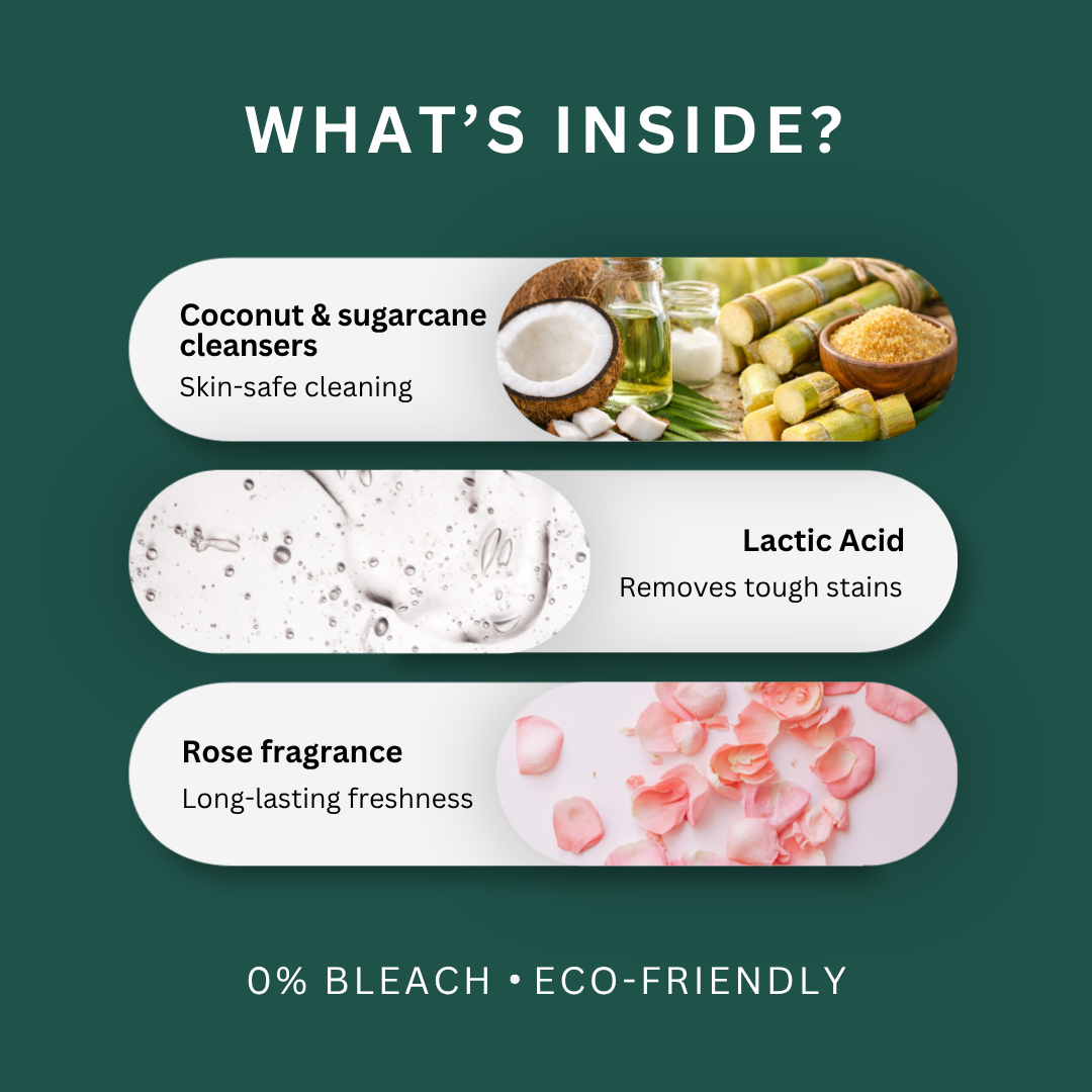 Kleenest Advanced Bathroom Cleaner Liquid, Rose – 1 litre