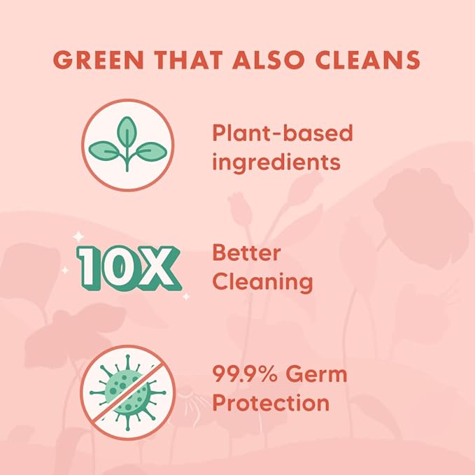 Kleenest Natural Eco-friendly Floor Cleaner Liquid - Floral Wave