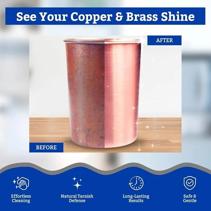 Kleenest Metal Cleaner Kit - Copper, Brass, Silver & Steel