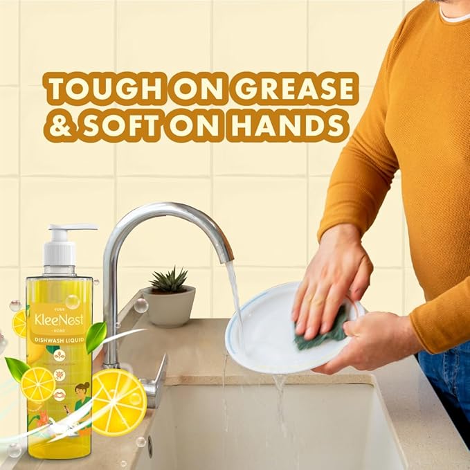 Kleenest Natural Dishwash Liquid - 2 litre