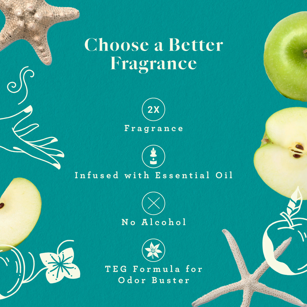 Adeha Air Freshener Pocket 3+1 Pack + Waves of Serenity 218 ml Spray