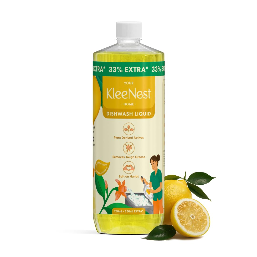Kleenest Natural Dishwash Liquid- 1 litre