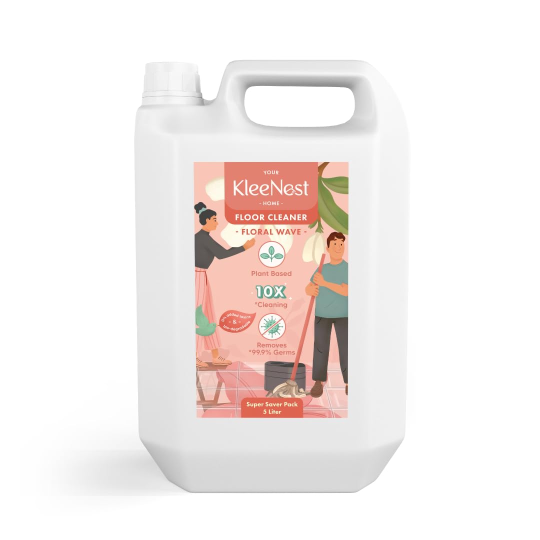 Kleenest Floor Cleaner liquid concentrate 5 ltr - Floral Wave