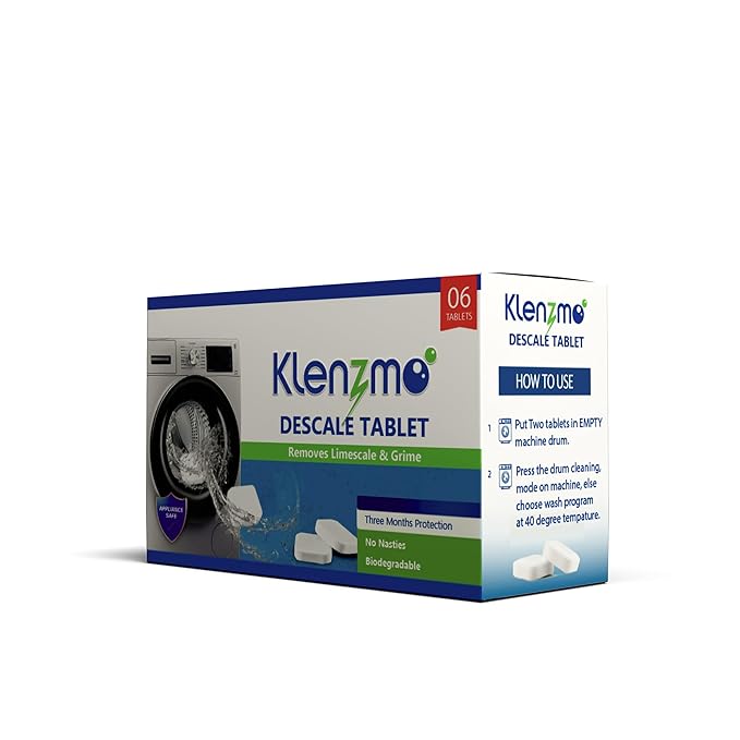 Klenzmo Washing Machine Cleaner Descale Tablet