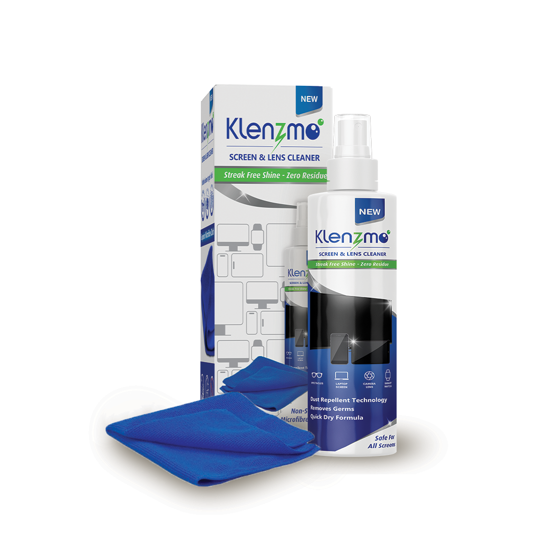 Klenzmo Laptop Screen, Flat Screen (LED, LCD), Mobile Screen, Lens and Spectacle Cleaner 250ml - Pack of 1