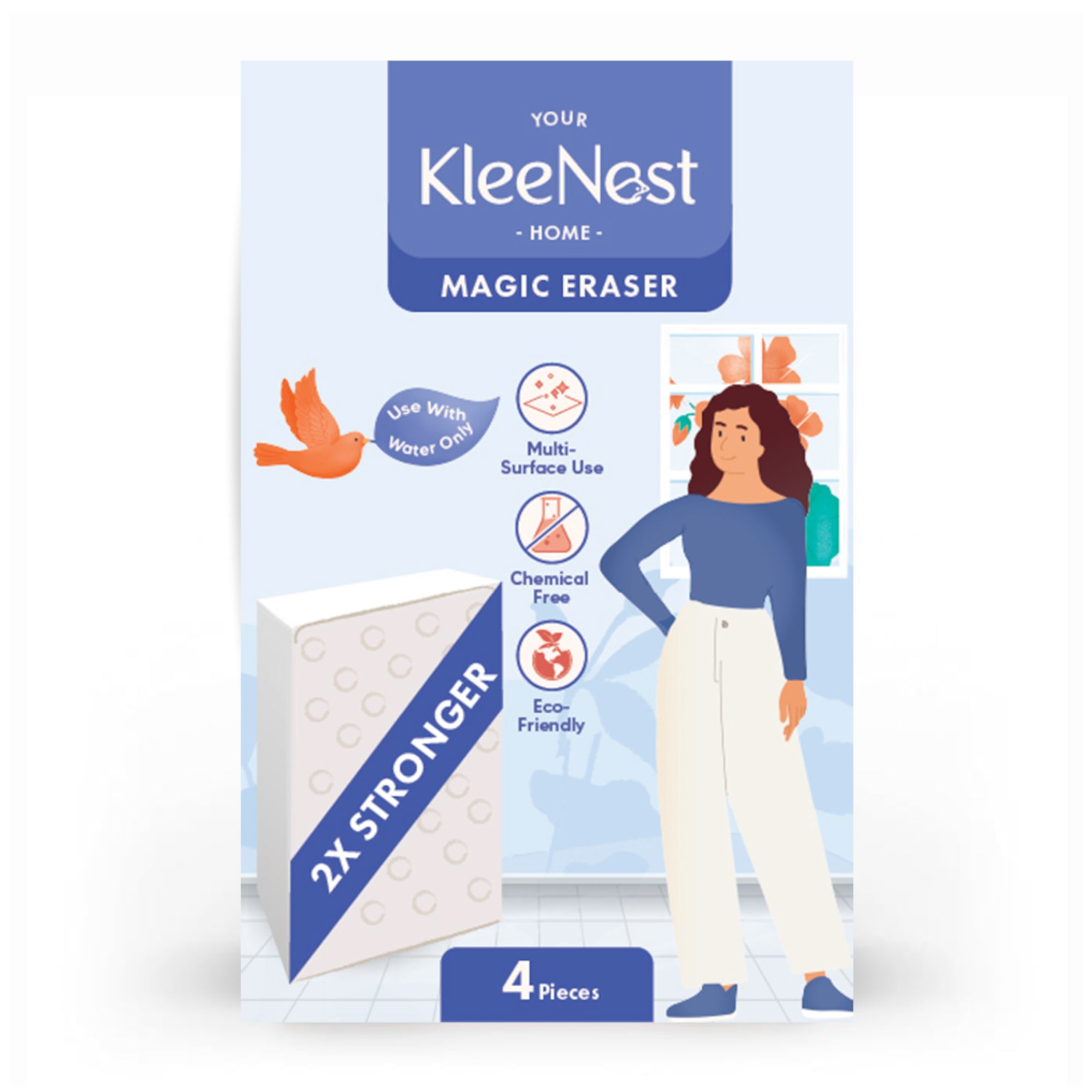 Chemical-Free, Multi-Purpose Cleaner for Kitchen, Bathroom, Walls, Shoes & More