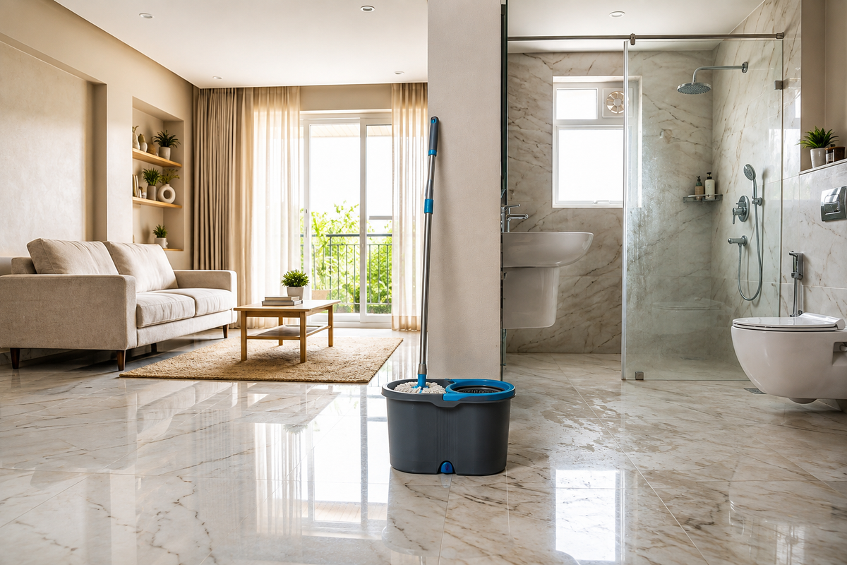 I Was Using the same Cleaner for My Whole House - Turns Out My Bathroom Floor Needed Something Different