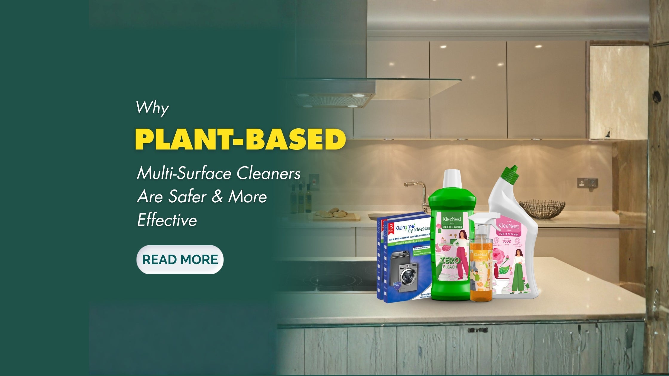 Why Plant-Based Multi-Surface Cleaners Are Safer & More Effective