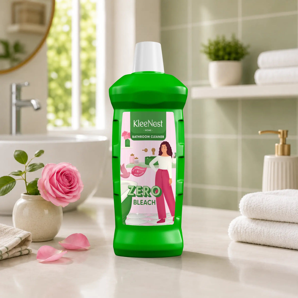 Advanced Bathroom Cleaner – Rose, 1 L