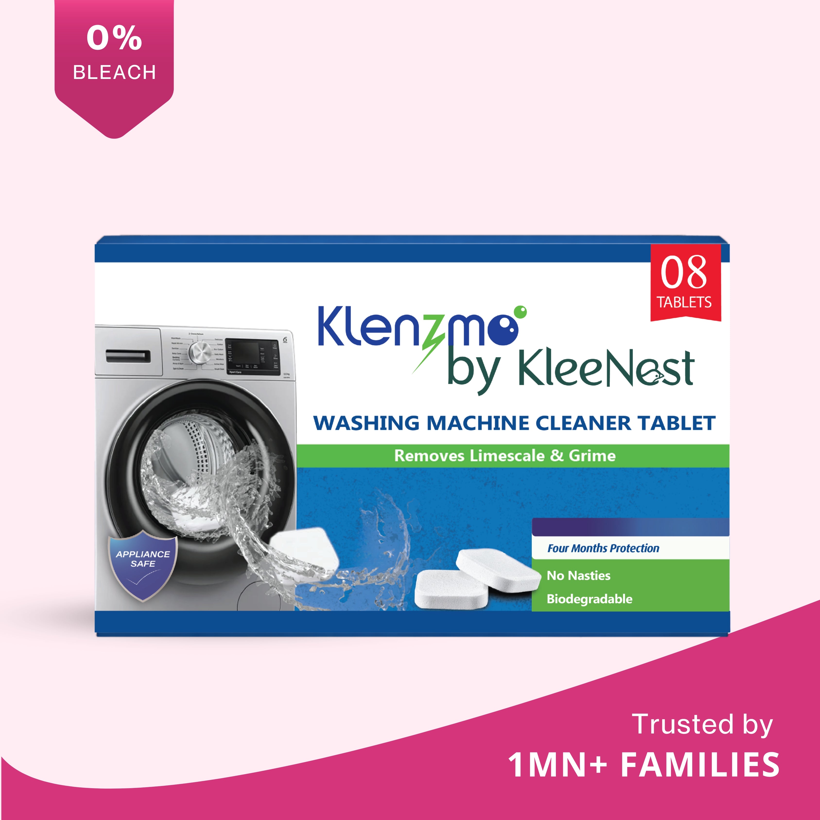 Washing Machine Cleaner Descale Tablets