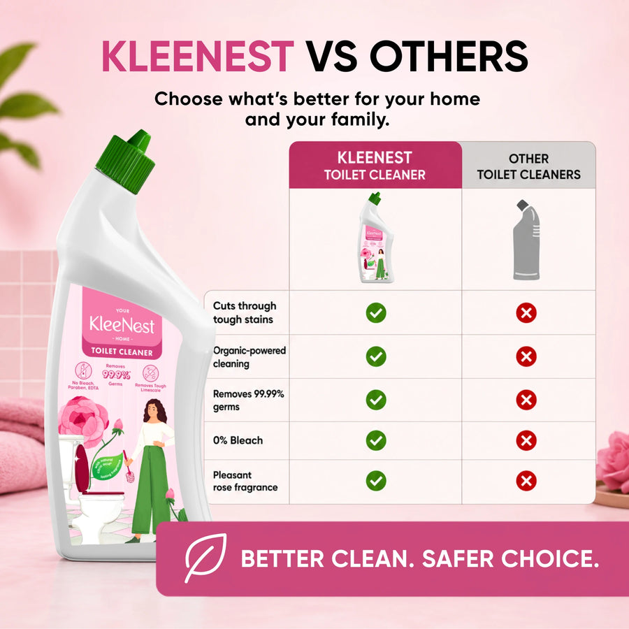 Advanced Toilet Cleaner – Rose, 1 L