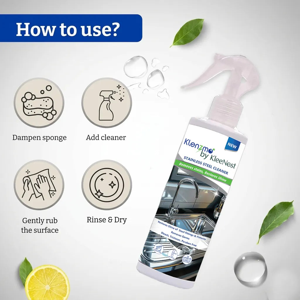 Kleenest Metal Cleaner Kit - Copper, Brass, Silver & Steel