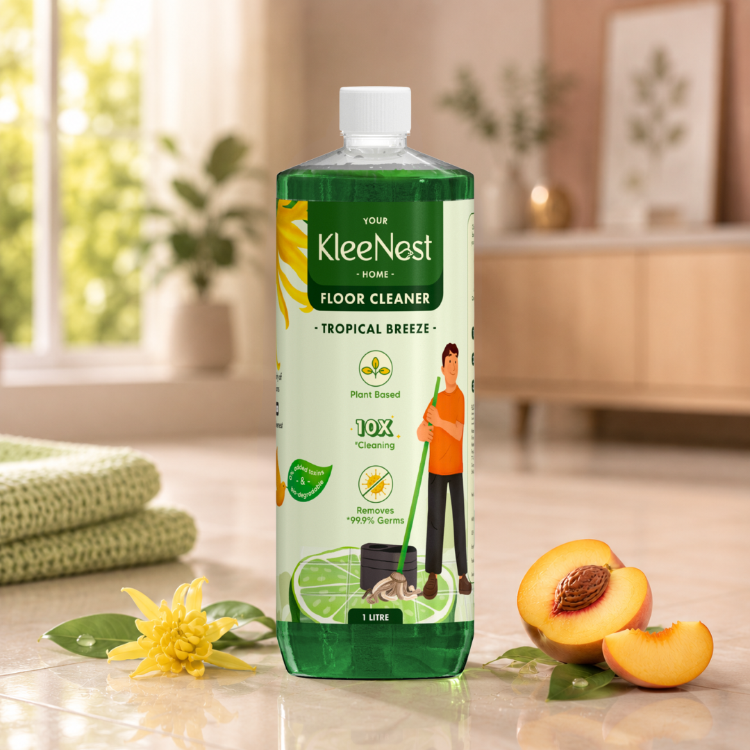 Kleenest Natural Floor Cleaner Liquid – Tropical Breeze, 1L