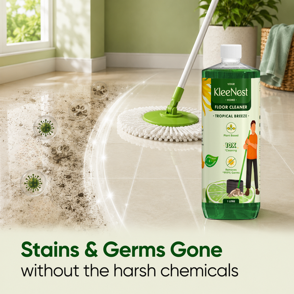 Kleenest Natural Floor Cleaner Liquid – Tropical Breeze, 1L