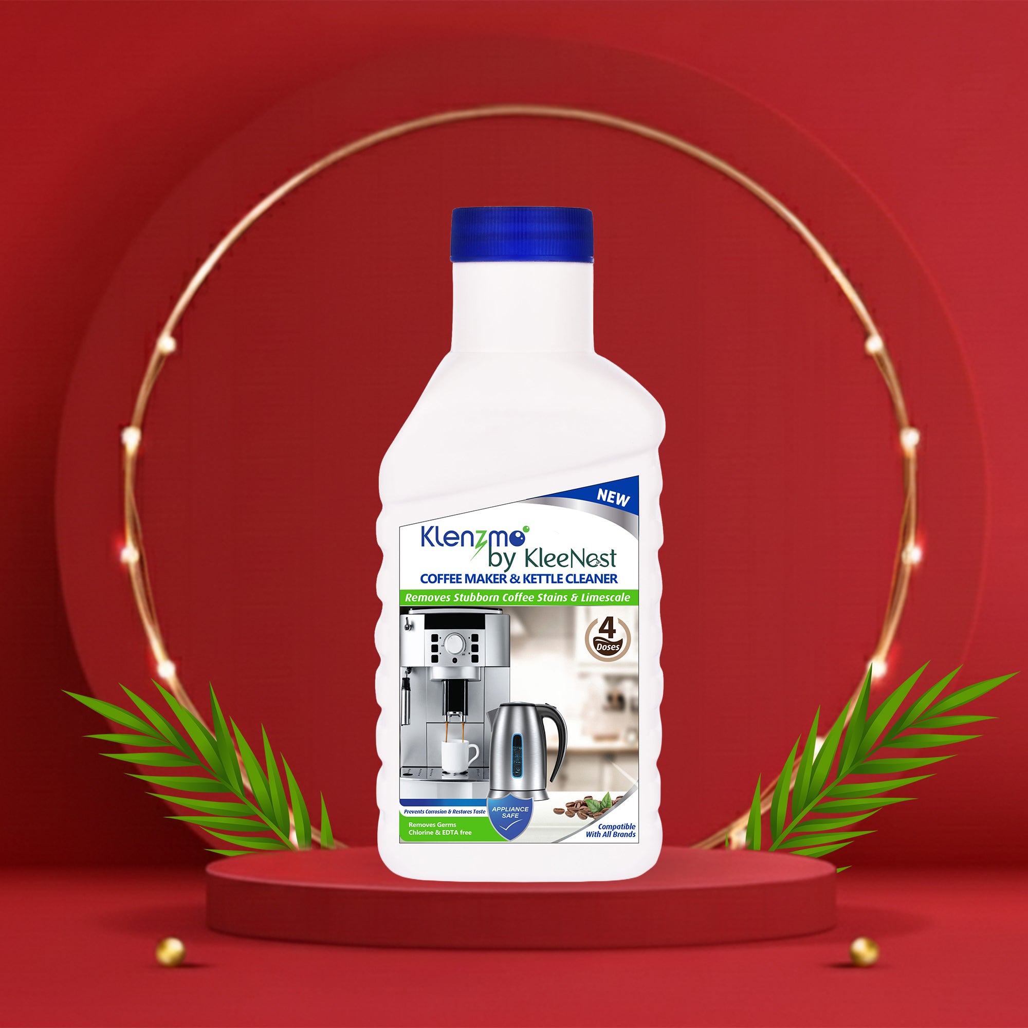 Coffee Machine & Kettle Descaling Liquid Cleaner - 400ml