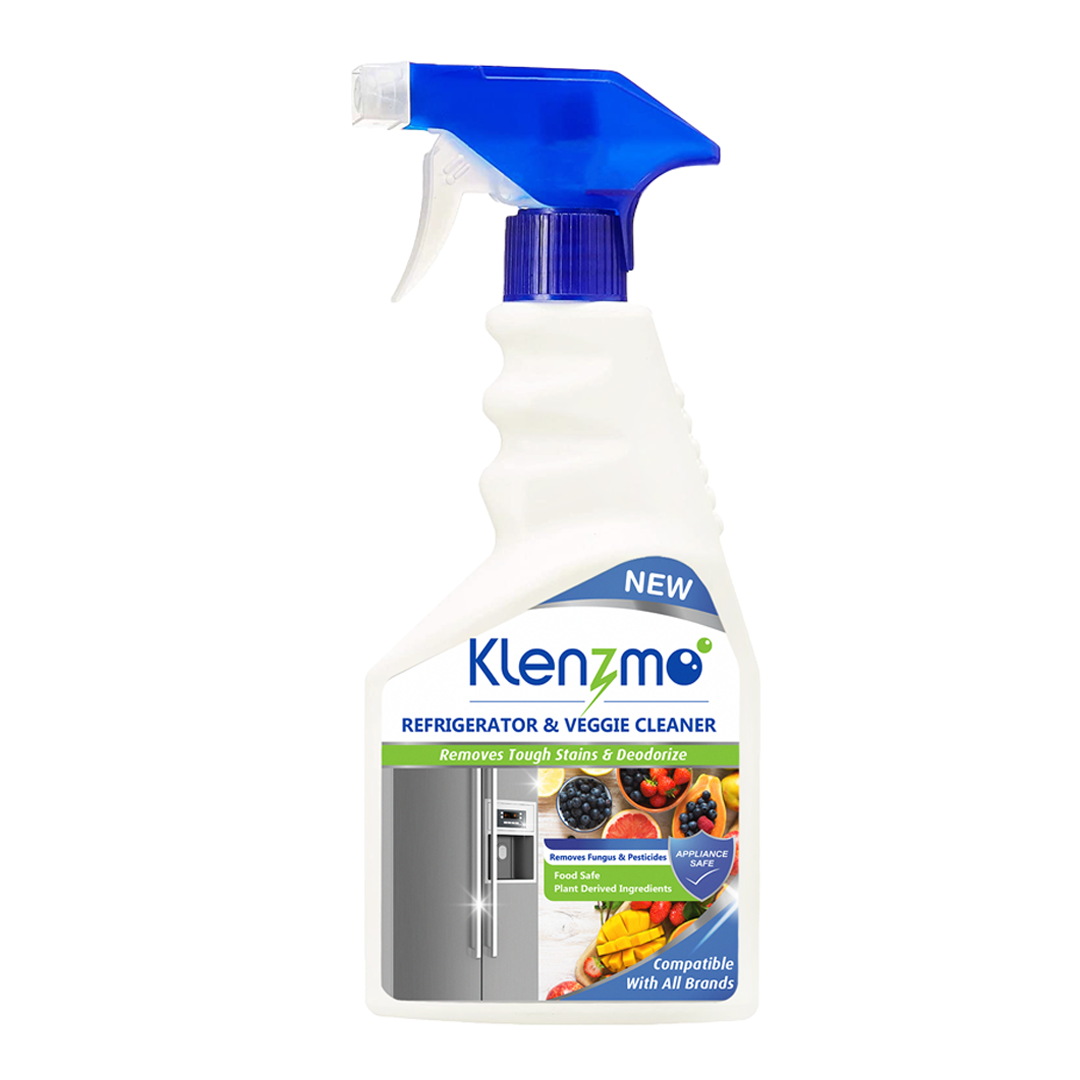 Refrigerator & Freezer Cleaner, Veggie Wash 500ml With Microfiber cloth 30x30cm