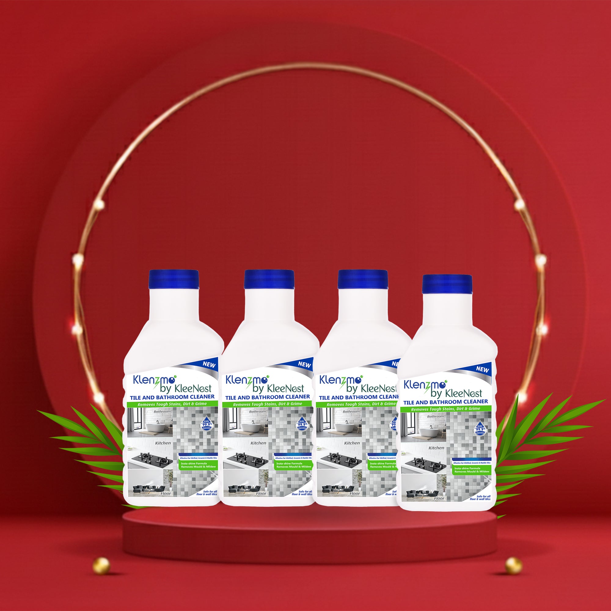 Tile & Bathroom Cleaner - 850ml  (Pack of 4)