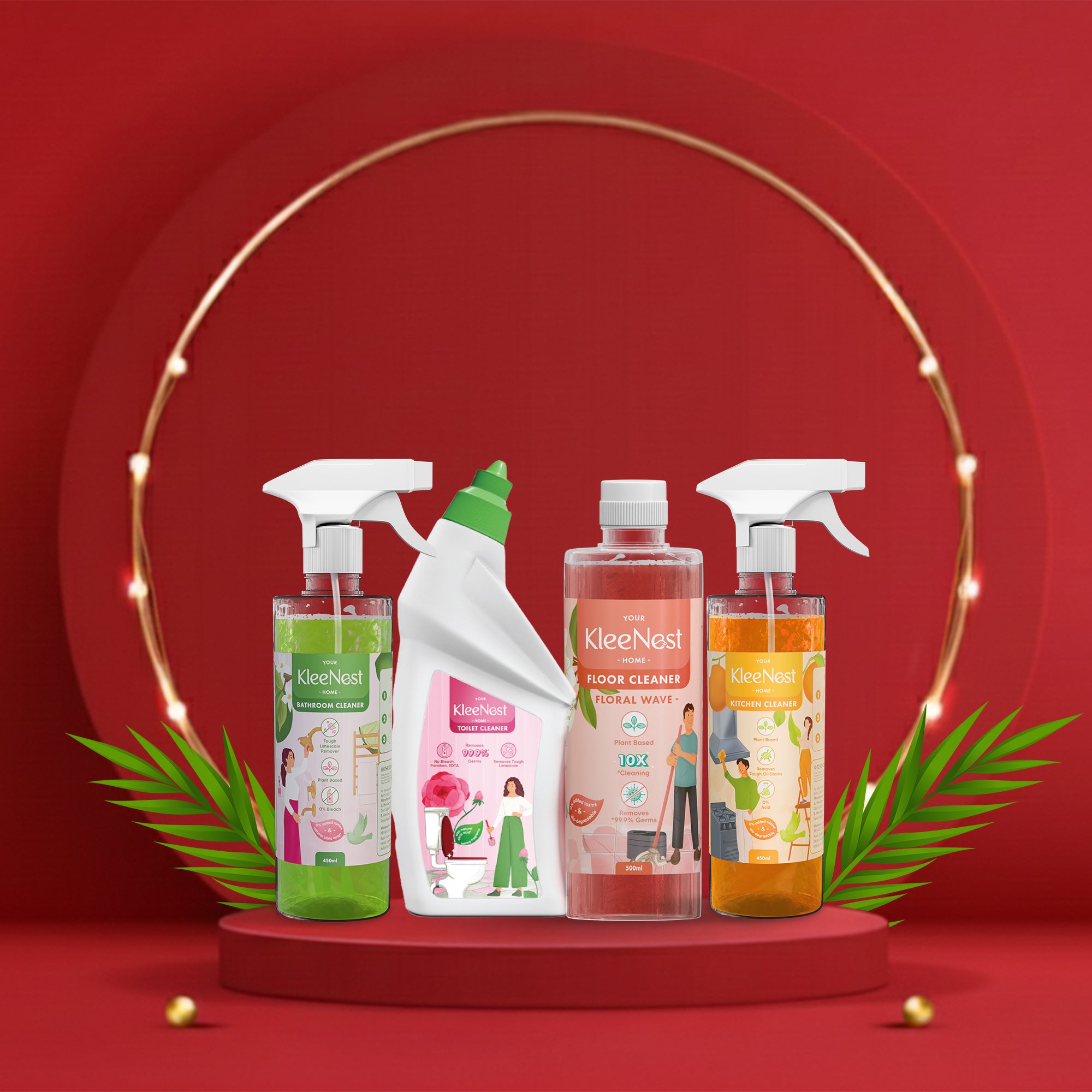 Kleenest Home Care Trial Kit - Safe for Family & Pets